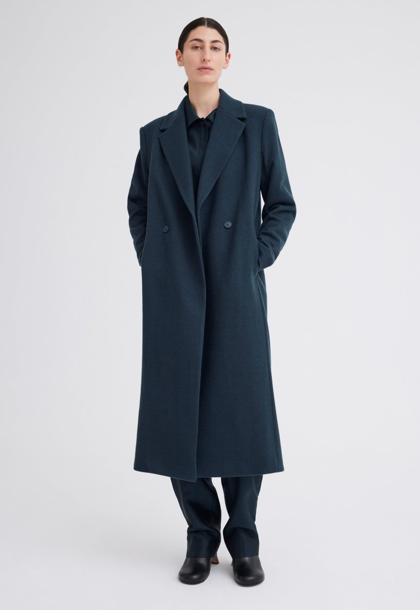 Jac + Jack Howell Merino Wool Coat - Bavaria Green